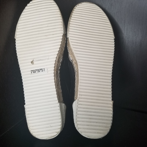 NINE WEST NWORANGES BLACK SLIP ON SHOES Sz 8 - Picture 8 of 10